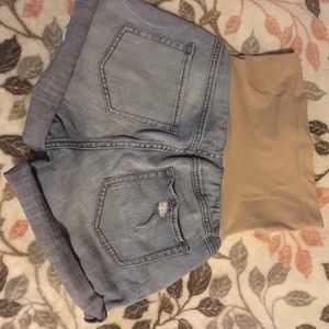 Maternity shorts motherhood